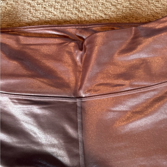 Athleta rose color coated legging - Picture 2 of 3